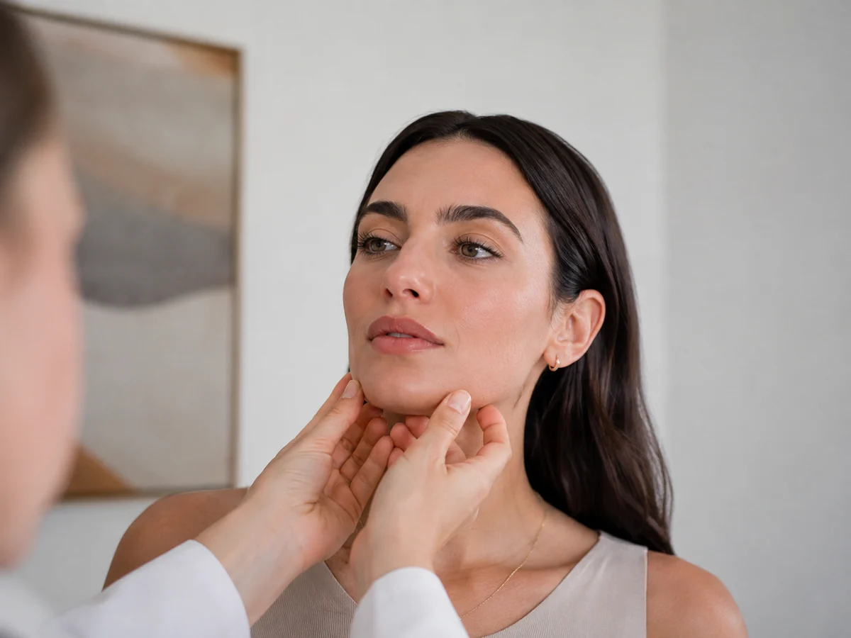 Consultation focused on facial balance